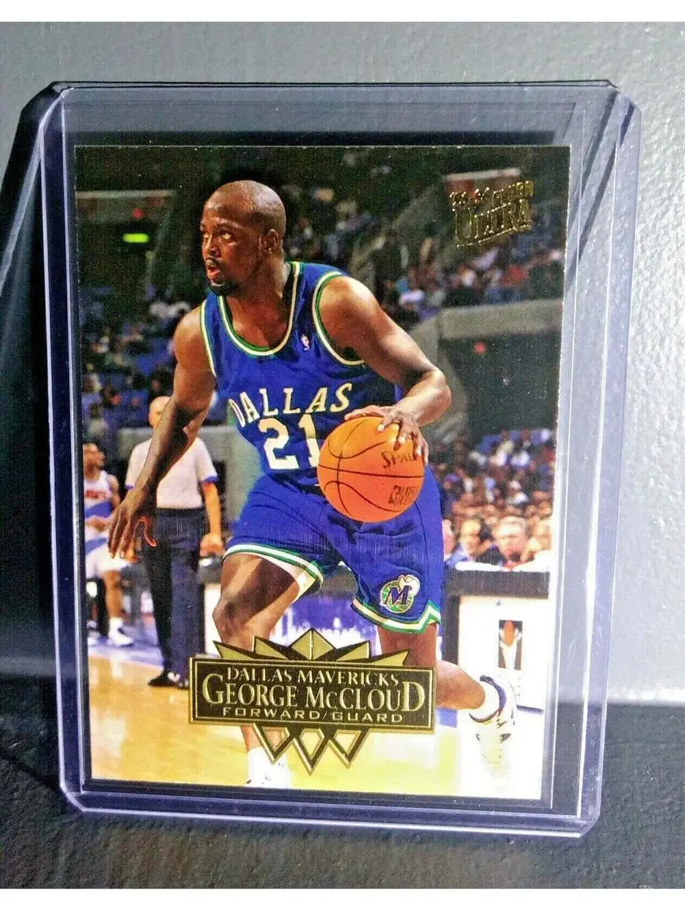 1995-96 George McCloud Fleer Ultra #41 Basketball Card